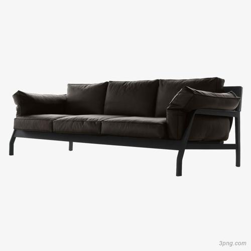 标签:长条家具家居耐看简约实物体积舒适黑色现代时尚产品长条沙发